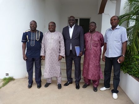 Séance de travail entre la HAAC et Madiambal Diagne :  Le président de l’UPF plaide pour le renforcement de la HAAC et des médias au Togo
