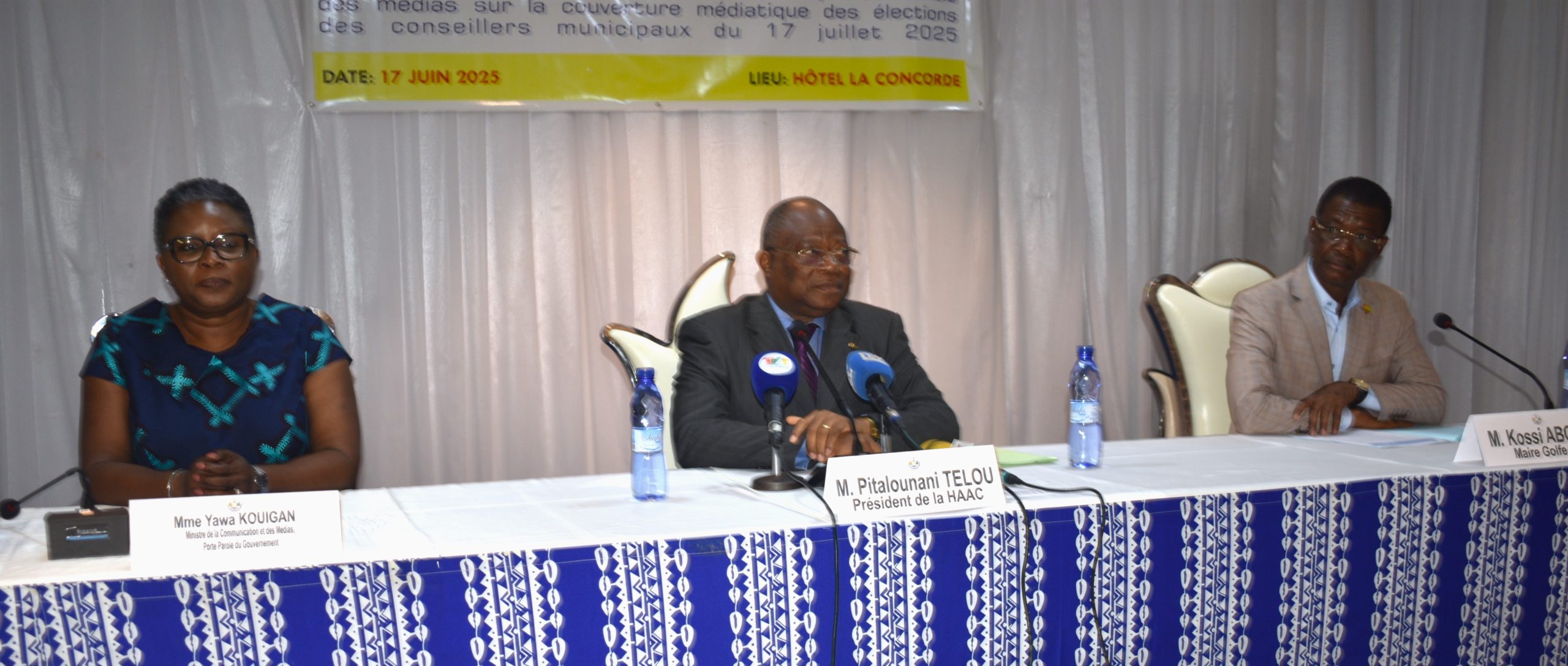 Elections municipales du 17 juillet 2025 au Togo : La HAAC outille les professionnels des médias.